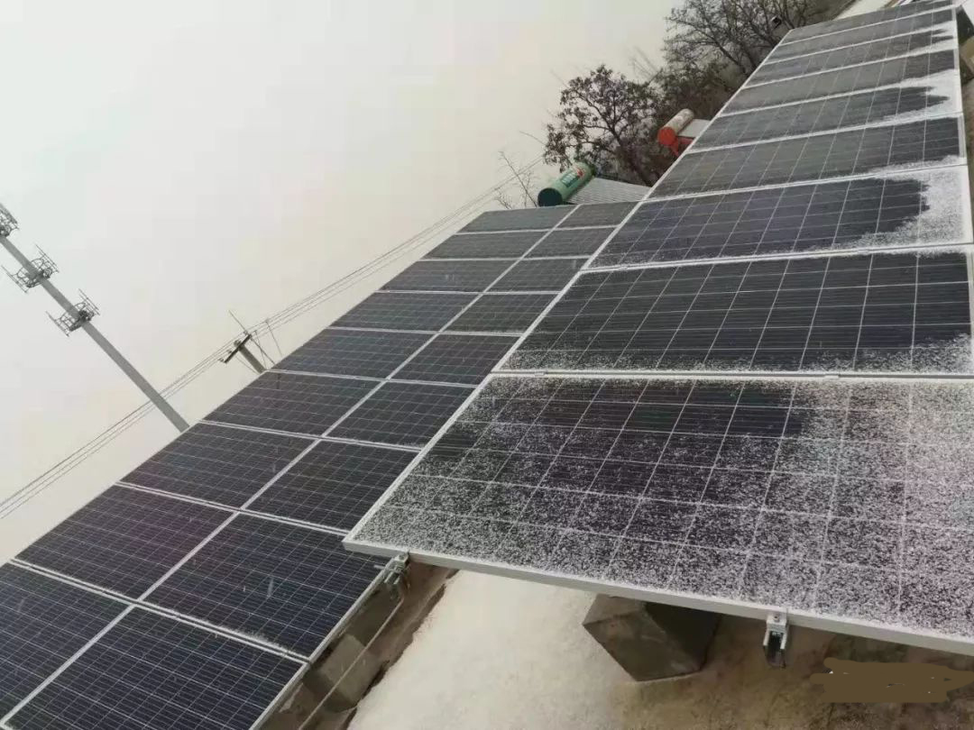 2018年的第一場(chǎng)雪來(lái)臨，光伏電站該如何應(yīng)對(duì)？(圖1)