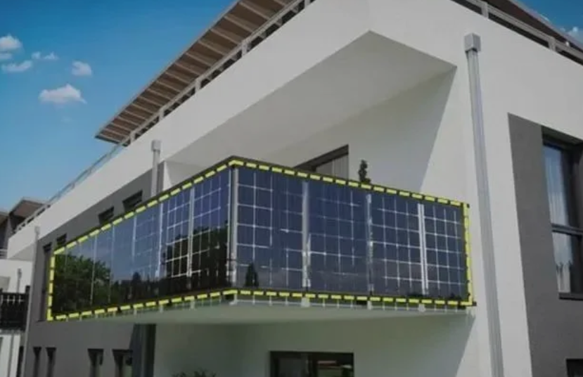 陽臺(tái)上裝光伏板看著挺好不知道是否有用?(圖1) 太陽能光伏